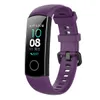 Byte Silikon Armband Band för Huawei Honor Band 4 Smart Wristband Strap Silicone Watchband Smart Armband