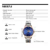 Nibosi Mens Watches Top Brand Luxury Mane Clock Steel Leather Display Week Date Fashion Quartz Watch Business Men handledsklocka