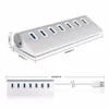 Premium 4 Port Chargers Aluminum USB Hub for Mac,for MacBook Air Pro,Ultrabooks,for Microsoft Surface RT,Laptops, and any PC