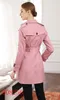 뜨거운 판매! 여성 패션 트렌치 코트/고품질 영국 디자이너 더블 가슴 트렌치 코트 크기 S-XXL 5 색상