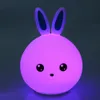 USB Lovely Rabbit Silicone LED Nachtlampje