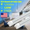 CNSUNWAY, 8 FOOT LED Lights 8ft led tube light V-Shape D-Shaped T8 Integration high brightness 72W 120W 8ft 6000-6500K