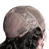 Parrucche umane ondulate anteriori del pizzo anteriori del merletto della densità della densità 4x4 con le parrucche umane ondulate ondulate con attaccatura dei capelli naturali della parrucca frontale del pizzo frontale dell'onda anteriore
