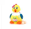 어린이 키즈 전자 장난감 애완 동물 자동으로 소녀 소년 거북이 백조와 치킨 어린이 선물을위한 전자 레이 계란 장난감