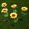 Solar Powered Sunflower Light IP65 Impermeabile Lampade da giardino per esterni Luci da prato a LED Multi stili Decorazione per cortile