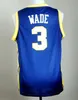 Eagles dourado 3 Wade College Basketball veste, Top homens 11 Young 7 Doncic 4 Bamba 33 Alcindor 42 HOWARD Basquete desgaste, loja online para venda
