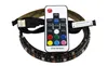 Iluminaci￳n novedosa 5050 DC 5V RGB LED Strip IMPRARIA 60Led USB LED Light Cinque de ne￳n NEON Flexible 50 cm Agregar control remoto para el fondo de TV