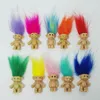 Colorful Hair Troll Doll Family Members Daddy Mummy Baby Boy Girl Leprocauns Dam Trolls Toy Gifts Happy Love Family WCW384