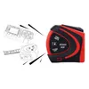 Freeshipping Digital Tape Measure 30m Range Finder med 5m Mätband 2 i 1 Avståndsmätare LED Bakgrundsbelysning M / IN / FT Range Finder