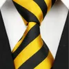 4 "/10 cm de large Gravatas hommes accessoires rayé motif géométrique affaires soie cravate cravate pour hommes costume de mariage Jacquard cravates