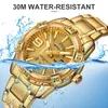 Новые Naviforce Luxury Brand Men Mass Watches Men's Waterpronation Quartz Watch Clock с коробкой для Relogio Masculi2185