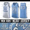 Memphis North MJ 23 Michael Trikot Tigers 15 Carter Vince Tar Heels Herren Allen Kinder Iverson College-Basketballtrikot