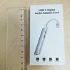 Multiport HUB Aluminum Alloy Type-C Adapter For MacBook 3 in 1 3.5mm Earphone Jack PD Charging Cable Reader Converter PC Computer