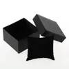 Neue schwarze Geschenk-Box, langlebiger Hartschalenkoffer für Armreif, Schmuck, Ring, Ohrringe, Armbanduhr-Box mit Schaumstoffpolster, Hochzeitsfeier-Versorgung