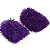 Double Sided Car Wash Gloves Motorcycle Vehicle Auto Cleaning Mitt Glove Equipment Home Duster Colorful Car Cleaning Tools HHA126