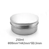 5ml 10ml 15ml 20ml 25ml 30ml 50ml 60ml 150ml Aluminum Lip Gloss Container cream jar cosmetic containers