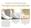 1Bag2pcs Złuszczający skarpetki maski stopy do pedicure Socks for Stopy Peeling Foot Mask Care Care Stopy Skórne Demontaż 1304569