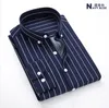 new mens fashion new men long sleeve shirts male striped classicfit comfort soft casual buttondown shirt casual male shirt tops2542