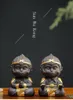 Kinesisk lila Clay Kung Fu Tea Set Tea Pet Monkey King Oolong Tea Home Deco