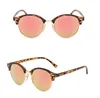 Moda Retro Occhiali da sole Unisex Sun Glass Round Frame UV400 Eyewear Fashion Summer Beach Sunblock Accessori per occhiali caldi IIA232