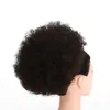 10 "Korte krullende synthetische haar Chignon met twee plastic kammen haar broodjes voor vrouwen bruiloft kapsels update paardenstaart