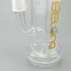 Hex Stemless Bubbler: 11-tums högt glasvattenrör för daglig rökning