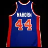 100% Costurado # 44 Rick Mahorn atacado Mitchell Ness Jersey rodman Mens Colete Tamanho XS-6XL Costurado basquete Jerseys Ncaa