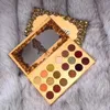 Cosmétiques authentiques Véritable palette de fard à paupières Leassy 18 couleurs pigments d'ombre à paupières à paillettes naturelles imperméable à l'eau visage beauté surligneur maquillage