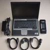 Truck Diagnosis VCADS Pro Diagnostic Tool Alla kablar med fall 2 års garanti Laptop D630 SSD Super