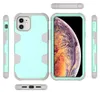 Coque de téléphone de luxe pour iPhone 11 Pro X XS XR Max Coques de téléphone 3 en 1 Samsung Galaxy S10 plus Note 8 9