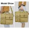 15 '' Molle Military Laptop Bag Tactical Computer Mochila Messenger Fanny Belt Shouder Bags Camping Outdoor Sports Pack XA672WA T190922