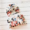 Flowers Baby Muslin Swaddle Wrap Blanket Wraps Blankets Nursery Bedding Towelling Baby Infant Wrapped Cloth With Hat A323