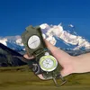 Multifuncional Compass Todos Metal Militar Waterproof Alta Precisão Compass com Nível de bolha para Outdoor Camping Caminhadas