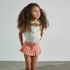 Misha and Puff 2020 Summer Summer New Crids Kids Girls Knit Terts Fighty Hand Made Kids Girls Summer Sender Baby Baby Contter Y8482889