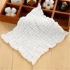 Baby muslin tvättdukar handdukar appease handduk 25 * 25 cm naturlig ekologisk bomull baby handduk tvättduk för känslig hud