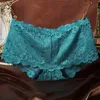 Sexy lace panties flower daisy underwears boxers low rise woman lingeries panty under wear briefs fashion