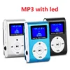Heiße Markierung Mini-USB-Clip MP3-Player LCD-Bildschirm Unterstützung 32 GB Micro SD TF-Karte Digitale Musik MP3-Player werden mit Kopfhörer-USB-Kabel geliefert