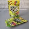 Kush Rush Exotics Bags Die Cut Resealable Zipper Seal For Freshness Childroof Flowers Packing Lucky Mylar Bags