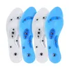 Silicone Innersula Magnetisk terapi Anti-trötthet Massage Insoles Massaging Insoles Magnetisk Massage Foot Pain Relief Sko Insoles KKA6931