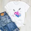 T-Shirt Femme Lady Fingernail 3D Nail Art Kawaii Manches Courtes Dames D'été T Tee Tshirt Femme Top Shirt Vêtements T-shirt Graphique