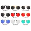 ALOZ MICC Vintage Flip Up Round Sunglasses Men Newest Punk Metal Sun Glasses Women Female Fashion Eyewear De Sol A0257200886