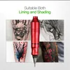 Kits de fourniture d'art de stylo de maquillage permanent de tatouage rotatif professionnel 1GHMS0044