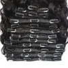 ماليزي Vmae Natural Color 100g 120g 140g Water Wave Wave Virgin Hair Clip