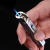 Aomai Jet Torch Lighter con Safe Lock Mola Accendini a gas butano ricaricabili per sigari Accessori per fumatori da cucina