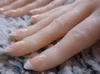 High Quality Silicone Lifelike Hand Mannequin Dummy Hands For Ring Jewelry Display with Nails