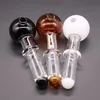 Short Colorful Glass Burner Pipe 4.5 Inch Pyrex Mini Smoking Handle Pipes for Glass Bong To Australia