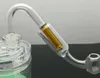 Doppio vaso filtrante Bong all'ingrosso Bruciatore a nafta Tubi di vetro Tubi d'acqua Tubo di vetro Impianti di perforazione dell'olio Fumo, Spedizione gratuita gfhgfh