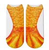 Chaussettes de sirène 3D Cosplay chaussettes d'impression à l'échelle de poisson Chaussettes peu profondes d'animaux de dessin animé de mode 14style enfants adultes vêtements de famille Party Favor TLZYQ766