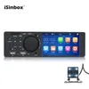 Isinbox 1 DIN 자동차 라디오 자동 라디오 터치 스크린 4.1 "멀티미디어 블루투스 자동차 스테레오 반전 카메라 Autoradio FM USB Aux Udisk