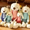 Piękna pluszowa zabawka długie uszy króliczne lalki nadziewane zwierzęta dziecięce zabawki pary trzymają poduszkę świąteczną hurtową 11